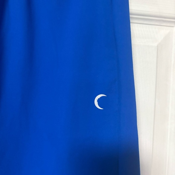 Zyia - Blue Confluence Zipper Joggers - Picture 9 of 14